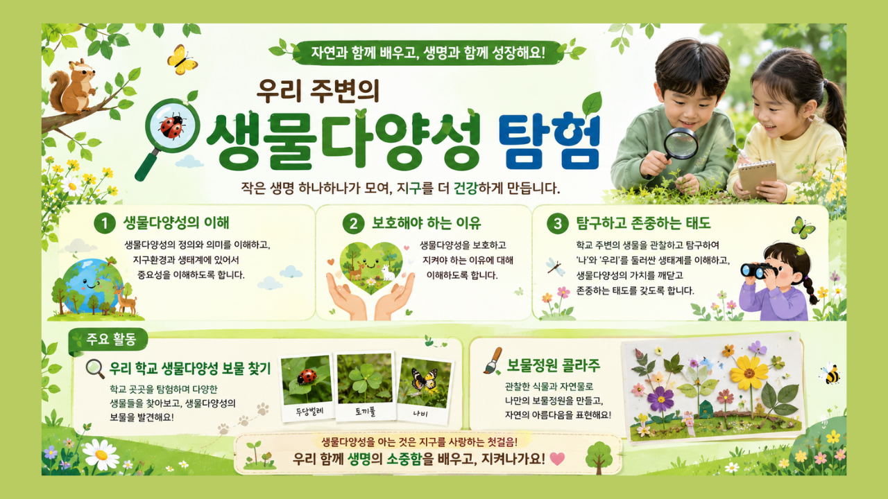 초등생물다양성