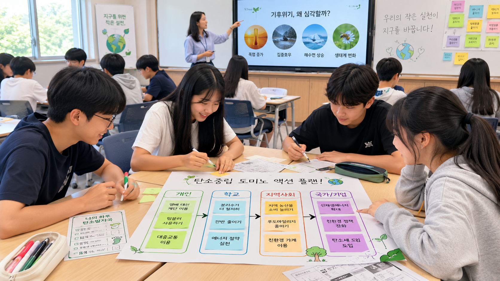 내가 그리는 탄소발자국 지우개