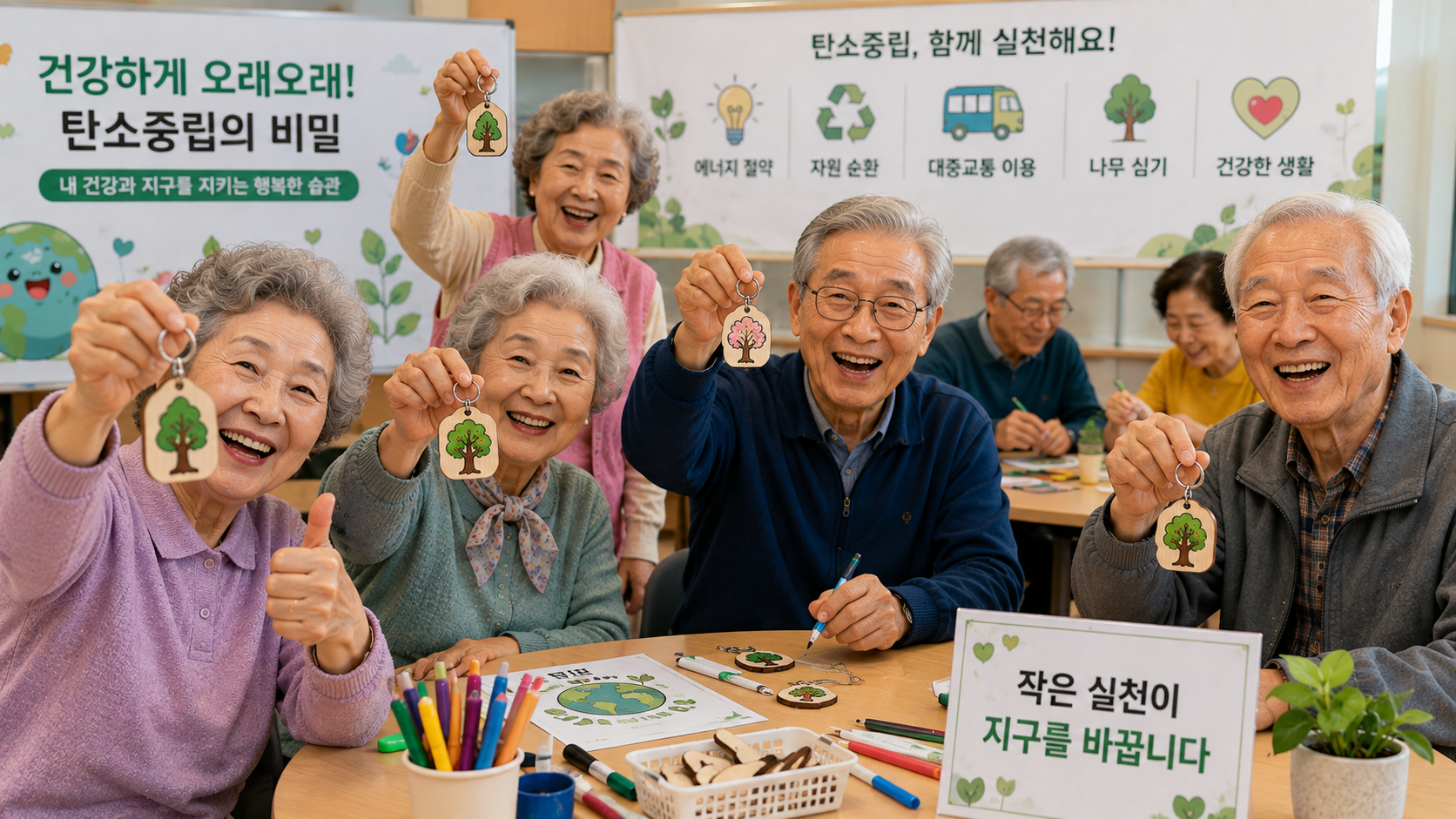 건강하게 오래오래, 탄소중립의 비밀